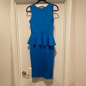 Blue cocktail dress